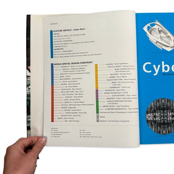 SPA-DE Space & Design International Review of Interior Design Vol. 1 HCDJ OOP - Picture 3 of 9